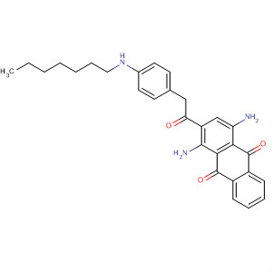 9,10-Anthracenedione,1,4-diamino-2-[[4-(hexylmethylamino)phenyl]acetyl]-