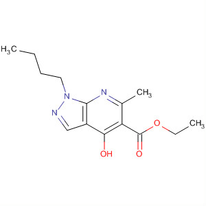 1H-Pyrazolo[3,4-b]pyridine-5-carboxylic acid,1-butyl-4-hydroxy-6-methyl-, ethyl ester