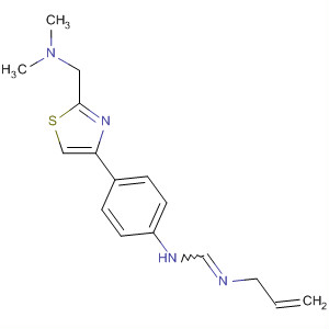 Methanimidamide,N-[4-[2-[(dimethylamino)methyl]-4-thiazolyl]phenyl]-N'-2-propenyl-