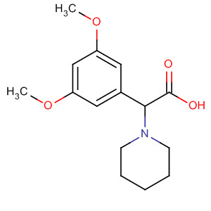 2-Piperidineacetic acid, 1-(3,5-dimethoxyphenyl)-
