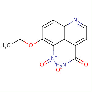 4-Quinolinecarboxamide, 6-ethoxy-5-nitro-