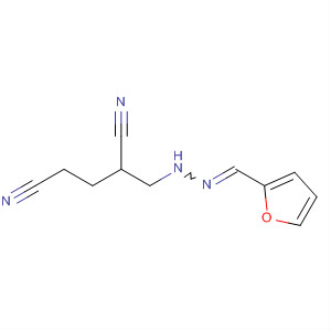 Pentanedinitrile, 2-[[(2-furanylmethylene)hydrazino]methyl]-