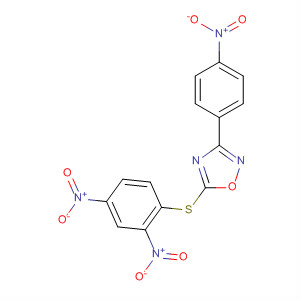 1,2,4-Oxadiazole, 5-[(2,4-dinitrophenyl)thio]-3-(4-nitrophenyl)-