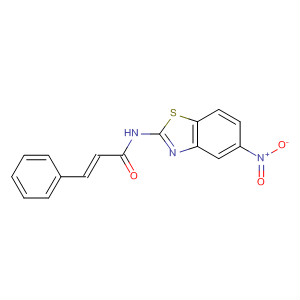 2-Propenamide, N-(5-nitro-2-benzothiazolyl)-3-phenyl-, (E)-