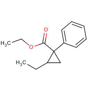 Cyclopropanecarboxylic acid, 2-ethyl-1-phenyl-, ethyl ester