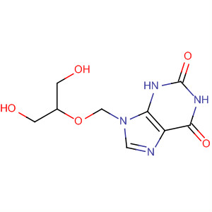 1H-Purine-2,6-dione,3,9-dihydro-9-[[2-hydroxy-1-(hydroxymethyl)ethoxy]methyl]-