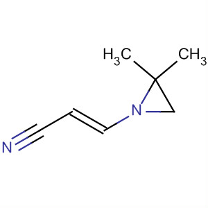 2-Propenenitrile, 3-(3,3-dimethyl-1-diaziridinyl)-, (E)-