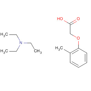 Acetic acid, (2-methylphenoxy)-, compd. with N,N-diethylethanamine(1:1)