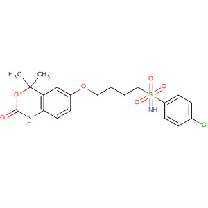 2H-3,1-Benzoxazin-2-one,6-[4-[S-(4-chlorophenyl)sulfonimidoyl]butoxy]-1,4-dihydro-4,4-dimethyl-