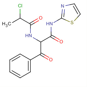 Benzenepropanamide,2-[(2-chloro-1-oxopropyl)amino]-b-oxo-N-2-thiazolyl-
