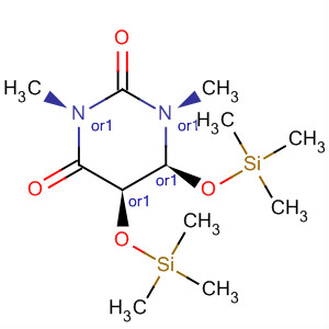 2,4(1H,3H)-Pyrimidinedione,dihydro-1,3-dimethyl-5,6-bis[(trimethylsilyl)oxy]-, cis-