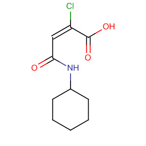 2-Butenoic acid, 2-chloro-4-(cyclohexylamino)-4-oxo-, (E)-