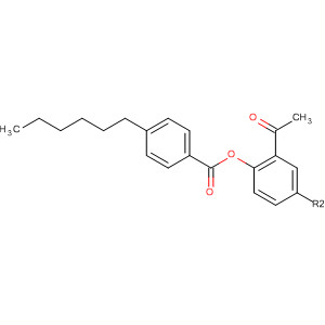 Benzoic acid, 4-hexyl-, 2-acetyl-1,4-phenylene ester