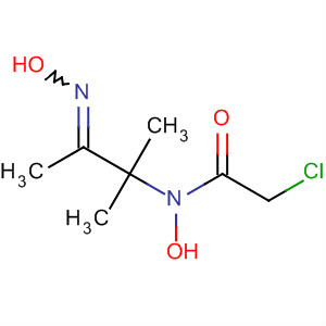 Acetamide,2-chloro-N-hydroxy-N-[2-(hydroxyimino)-1,1-dimethylpropyl]-