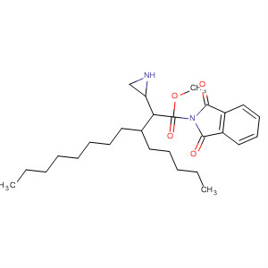 2-Aziridineoctanoic acid,1-(1,3-dihydro-1,3-dioxo-2H-isoindol-2-yl)-3-octyl-, methyl ester, trans-