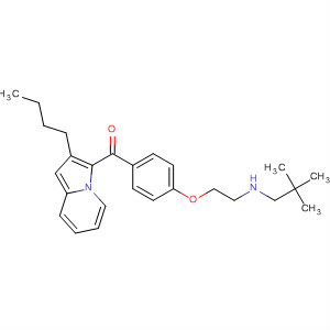 Methanone,(2-butyl-3-indolizinyl)[4-[2-[(2,2-dimethylpropyl)amino]ethoxy]phenyl]-