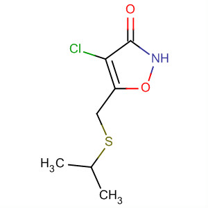 3(2H)-Isoxazolone, 4-chloro-5-[[(1-methylethyl)thio]methyl]-