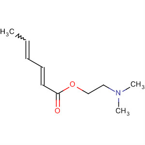 2,4-Hexadienoic acid, 2-(dimethylamino)ethyl ester, (E,E)-