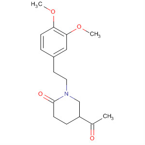 2-Piperidinone, 5-acetyl-1-[2-(3,4-dimethoxyphenyl)ethyl]-