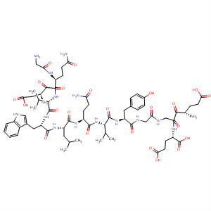L-Glutamic acid,glycyl-L-a-aspartyl-L-glutaminyl-L-valyl-L-tryptophyl-L-leucyl-L-glutaminyl-L-valyl-L-tyrosylglycyl-L-a-glutamylglycyl-