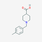 1-(4-methylbenzyl)piperidine-4-carboxylic acid