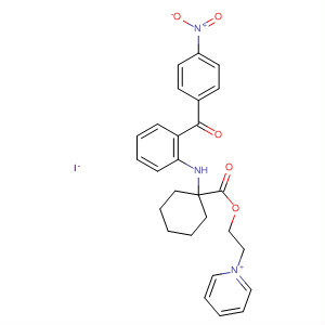 Pyridinium,1-[2-[[[1-[(4-nitrobenzoyl)phenylamino]cyclohexyl]carbonyl]oxy]ethyl]-,iodide