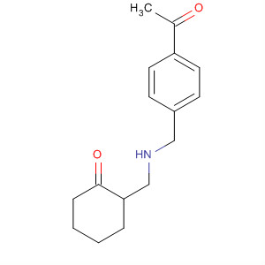 Cyclohexanone, 2-[[(4-acetylphenyl)methylamino]methyl]-