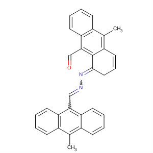 9-Anthracenecarboxaldehyde, 10-methyl-,[(10-methyl-9-anthracenyl)methylene]hydrazone
