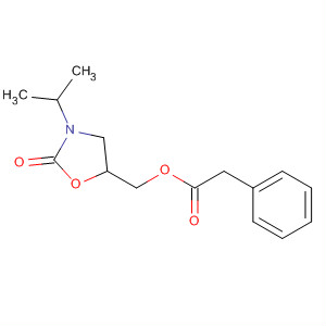 Benzeneacetic acid, [3-(1-methylethyl)-2-oxo-5-oxazolidinyl]methylester, (S)-