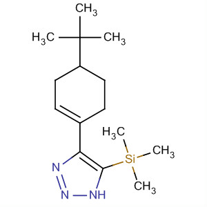 1H-1,2,3-Triazole,4-[4-(1,1-dimethylethyl)-1-cyclohexen-1-yl]-5-(trimethylsilyl)-