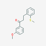 3-METHOXY-3-(2-THIOMETHYLPHENYL)PROPIOPHENONE