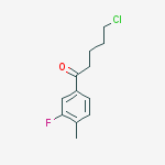 5-CHLORO-1-(3-FLUORO-4-METHYLPHENYL)-1-OXOPENTANE