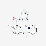 2,5-DIMETHYL-2-PIPERIDINOMETHYL BENZOPHENONE