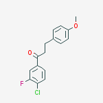 4-CHLORO-3-FLUORO-3-(4-METHOXYPHENYL)PROPIOPHENONE