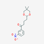 4-(5,5-DIMETHYL-1,3-DIOXAN-2-YL)-3-NITROBUTYROPHENONE