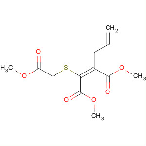 2-Butenedioic acid, 2-[(2-methoxy-2-oxoethyl)thio]-3-(2-propenyl)-,dimethyl ester, (E)-
