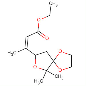 2-Butenoic acid, 3-(6,6-dimethyl-1,4,7-trioxaspiro[4.4]non-8-yl)-, ethylester, (Z)-