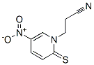 1(2H)-Pyridinepropanenitrile,5-nitro-2-thioxo-