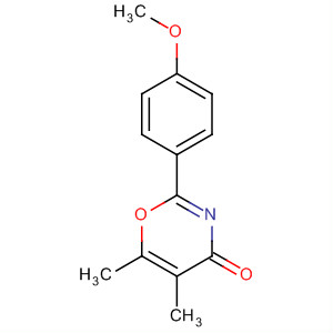 4H-1,3-Oxazin-4-one, 2-(4-methoxyphenyl)-5,6-dimethyl-