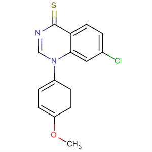 4(1H)-Quinazolinethione, 7-chloro-2,3-dihydro-1-(4-methoxyphenyl)-