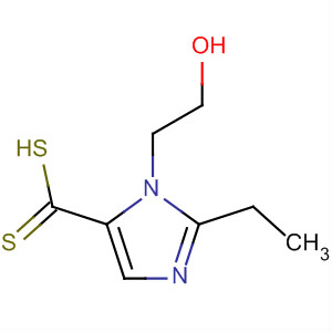 1H-Imidazole-5-carbodithioic acid, 2-ethyl-1-(2-hydroxyethyl)-