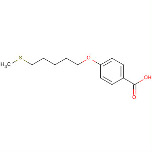 Benzoic acid, 4-[[5-(methylthio)pentyl]oxy]-
