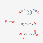 Hexanedioic acid, polymer with 1,4-butanediol, 1,3-diisocyanatomethylbenzene and 1,2-ethanediol