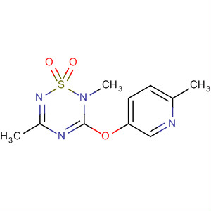 2H-1,2,4,6-Thiatriazine, 2,5-dimethyl-3-[(6-methyl-3-pyridinyl)oxy]-,1,1-dioxide