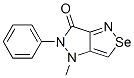 4,5-dihydro-4-methyl-6-oxo-5-phenyl-6H-pyrazolo(4,5-c)isoselenazole
