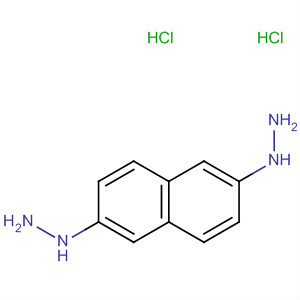 Hydrazine, 1,1'-(2,6-naphthalenediyl)bis-, dihydrochloride