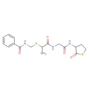 Benzamide,N-[[[1-methyl-2-oxo-2-[[2-oxo-2-[(tetrahydro-2-oxo-3-thienyl)amino]ethyl]amino]ethyl]thio]methyl]-