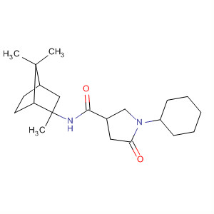 3-Pyrrolidinecarboxamide,1-cyclohexyl-5-oxo-N-(2,7,7-trimethylbicyclo[2.2.1]hept-2-yl)-