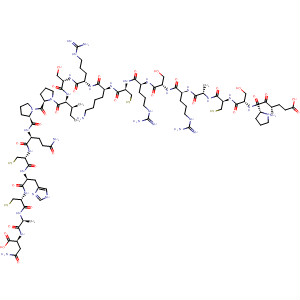 L-Asparagine,L-a-glutamyl-L-prolyl-L-seryl-L-cysteinyl-L-alanyl-L-arginyl-L-seryl-L-arginyl-L-cysteinyl-L-lysyl-L-arginyl-L-seryl-L-isoleucyl-L-prolyl-L-prolyl-L-glutaminyl-L-cysteinyl-L-histidyl-L-cysteinyl-L-alanyl-