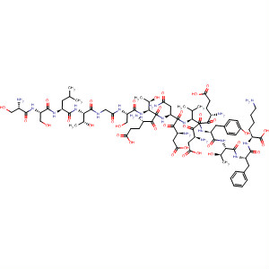 L-Lysine,L-seryl-L-seryl-L-leucyl-L-threonylglycyl-L-seryl-L-a-glutamyl-L-threonyl-L-a-aspartyl-L-asparaginyl-L-a-glutamyl-L-a-aspartyl-L-valyl-L-tyrosyl-L-threonyl-L-phenylalanyl-